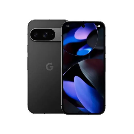 Google Pixel 9-ის წინა და უკანა მხარე